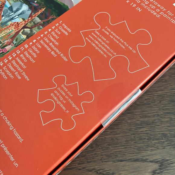 Talking Tables Safari Puzzle Rare - Picture 3 of 5